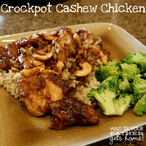 Crockpot Cashew Chicken