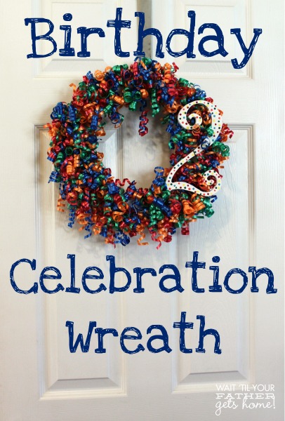 Bday Celebration Wreath