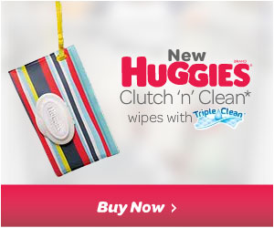 Huggies Clutch 'n' Clean Wipes