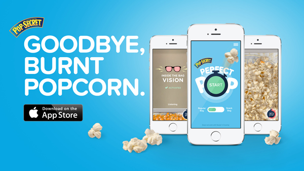 Make the perfect pop corn with the new Perfect Pop app from Pop Secret.  You will be the saving grace of family movie night! #GoodByeBurnedPopcorn #PerfectPop #ad