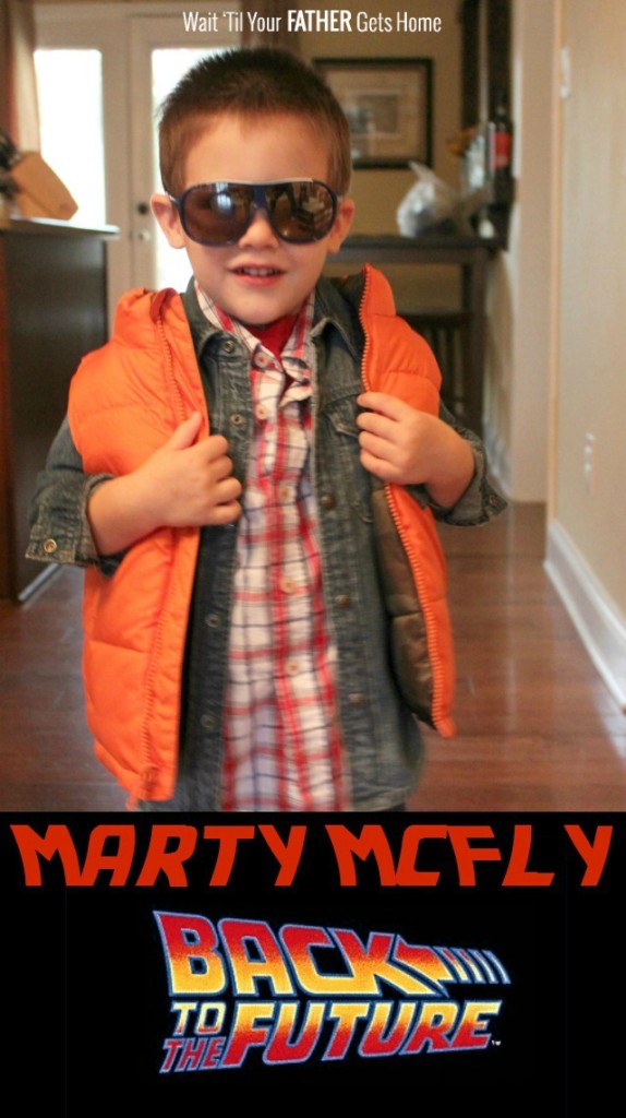 Marty McFly Costume via Wait Til Your Father Gets Home