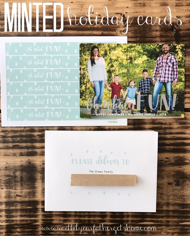 Use Minted this Christmas for all of your holiday card and gift giving needs this season #MintedHolidays2016 #MintedHolidayCards #Minted #PhotoCards