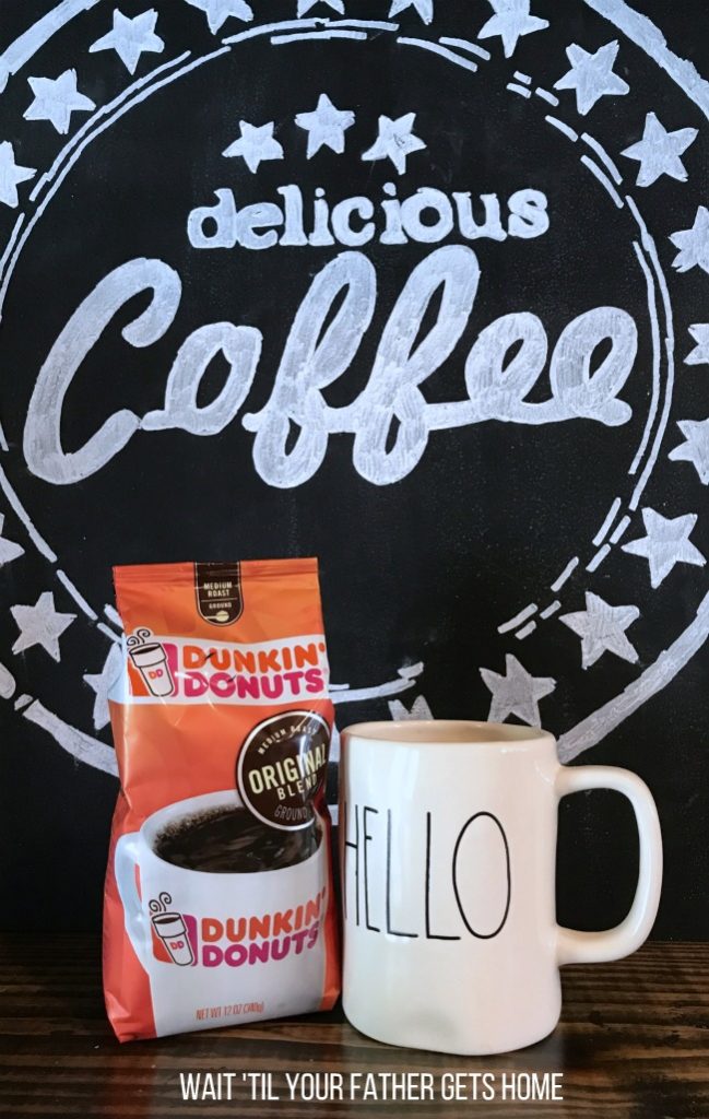 ABC Dunkin' Donuts Blended Coffee drink featuring Dunkin' Donuts coffee from @Publix by Wait 'Til Your Father Gets Home #pmedia #ad #DunkinDonutsPublix