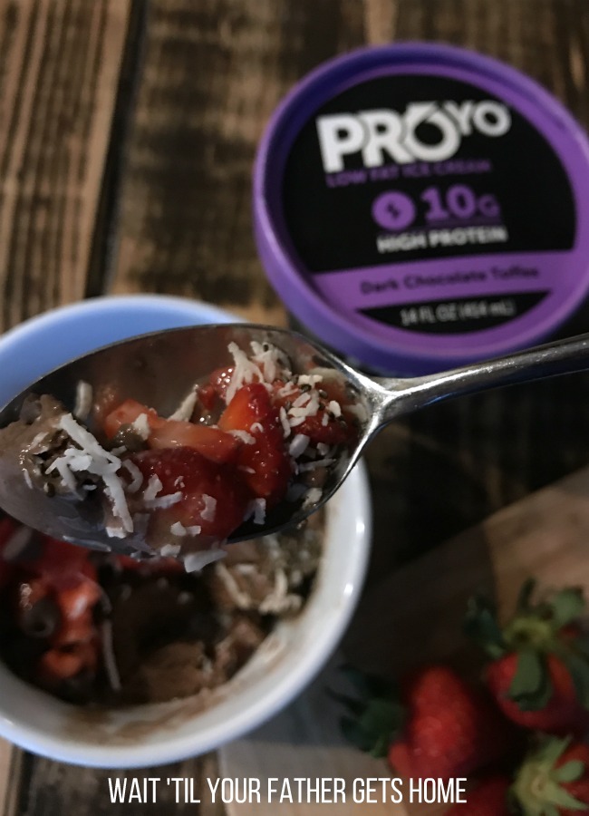 ProYo High Protein Low Fat Ice Creams from your local @Krogerco or Kroger Banner Store are the PERFECT guilt-free sweet treat! See how @WaitTYFGHome enjoys her @ProYoTreats after a gym workout. #ProYoHighProteinIceCream #PMedia #Ad