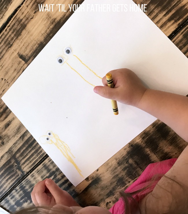 Google Eye Drawing Starters via Wait 'Til Your Father Gets Home & Learn365 for #OrientalTrading #summerlearning #kidscrafts #kidart #coloring #sp