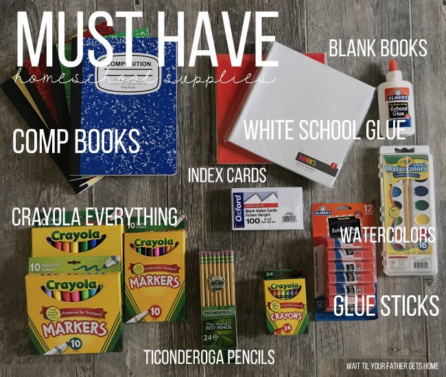 Homeschool Organization and Must Have School Supplies with Learn 365 by Oriental Trading shared by Wait 'til Your Father Gets Home blog #ad #OrientalTrading #Learn365 #homeschool #homeschoolorganization #homeschoolprep #firstgrade #prek #preschool