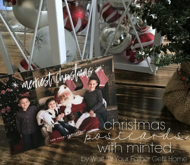 Christmas Cards with Minted are always a breeze to design and look stunning #minted #mintedholiday #mintedchristmascards #christmascards #christmaspostcards #ad