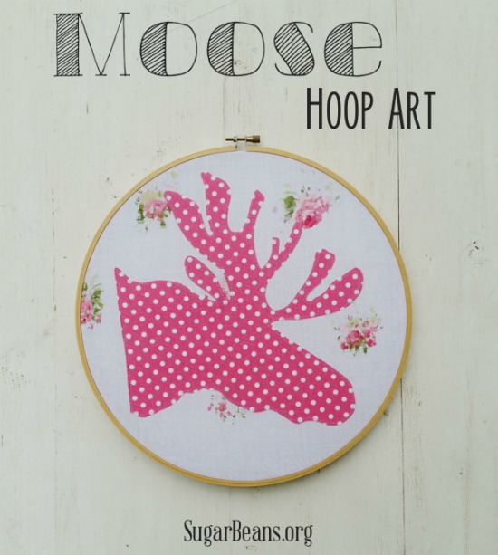 Moose Hoop Art