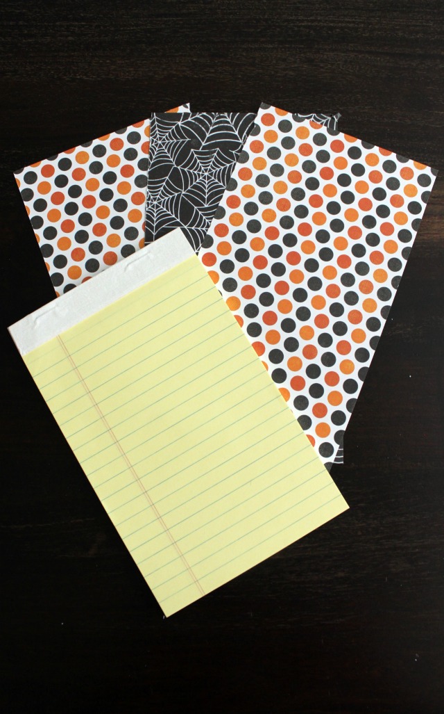 Halloween Ideas: DIY Notepads